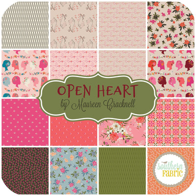 Open Heart Layer Cake (42 pcs) by Maureen Cracknell for Art Gallery (10W-OPH)