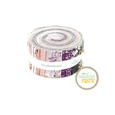 Let It Bloom Jelly Roll (40 pcs) by Little Forest Atelier for Riley Blake (RP-14280-40)