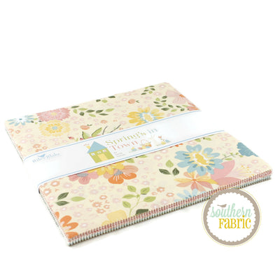Spring's In Town Layer Cake (42 pcs) by Sandy Gervais for Riley Blake (10-14210-42)