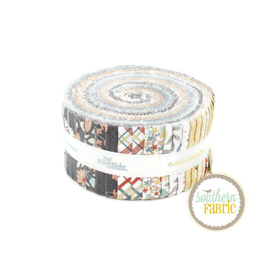 Sunshine and Sweet Tea Jelly Roll (40 pcs) by Amanda Castor for Riley Blake (RP-14320-40)