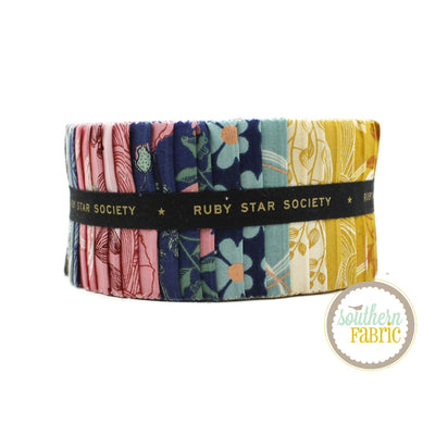 Unruly Nature Jelly Roll (40 pcs) by Jen Hewett for Ruby Star Society + Moda (RS6009JR)